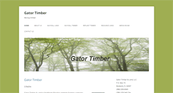 Desktop Screenshot of gatortimber.com