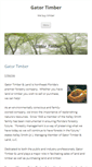 Mobile Screenshot of gatortimber.com